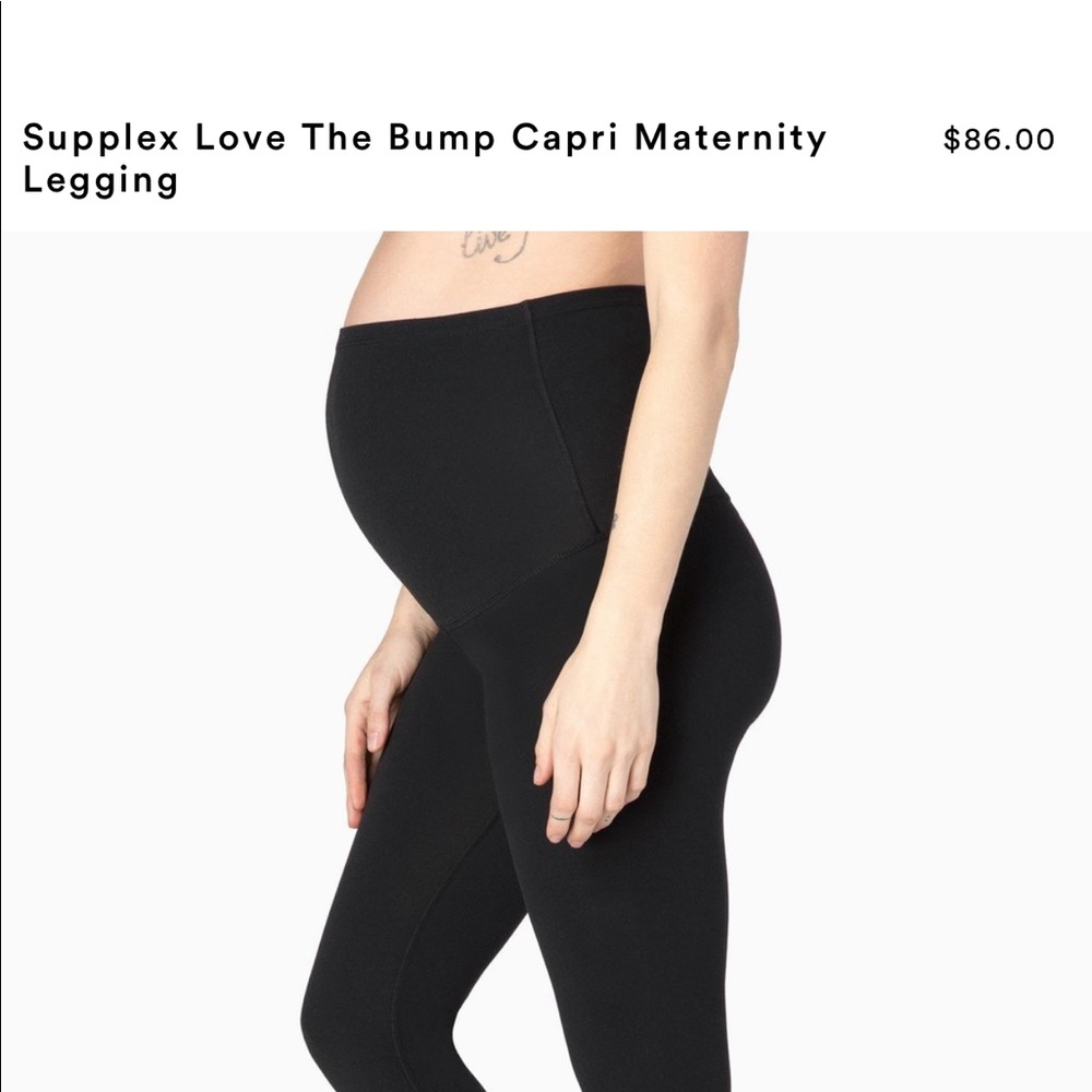 Beyond Yoga Maternity Capri Legging